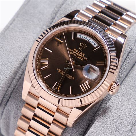 rolex 83205 day date rose gold|rolex day date 40 gold.